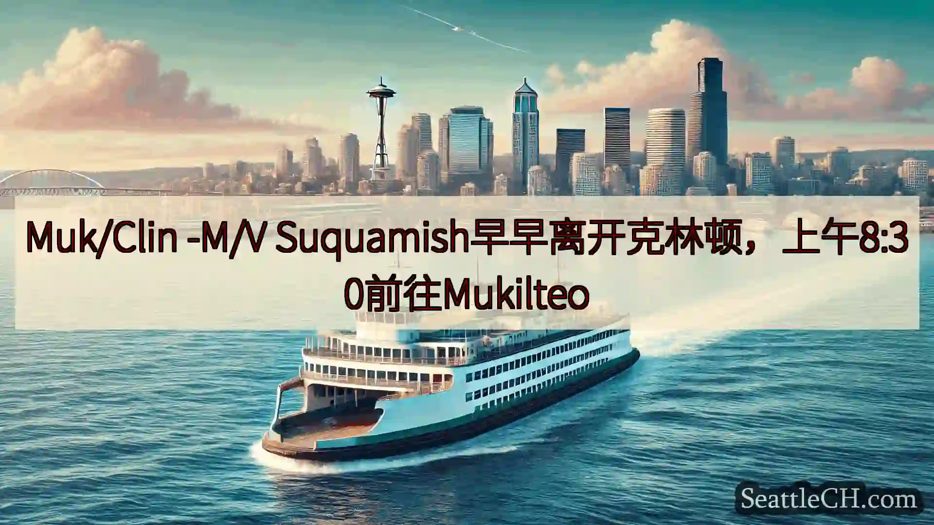 西雅图渡轮新闻 Muk/Clin -M/V