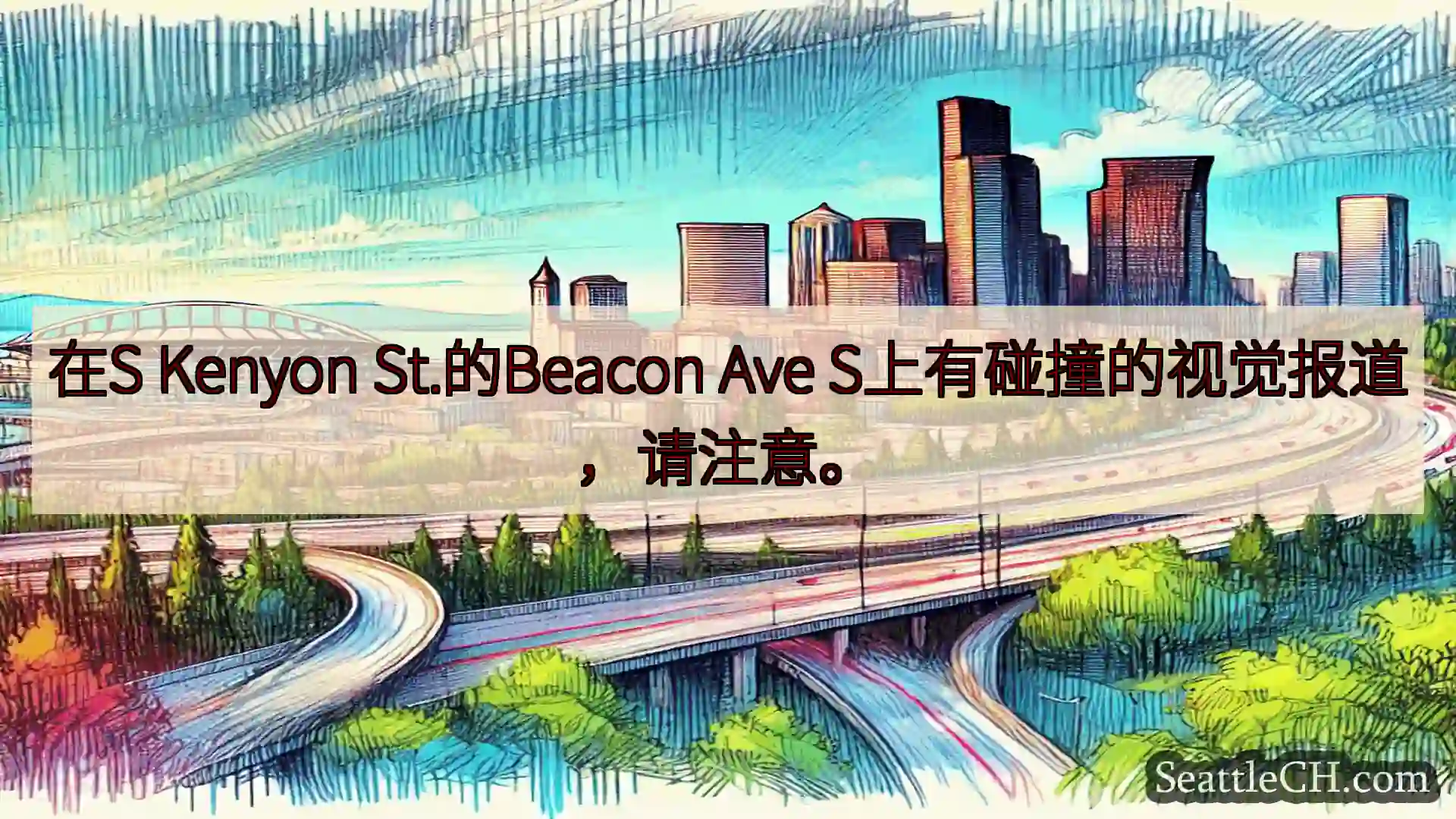 西雅图交通新闻 在S Kenyon St.的Beacon Ave