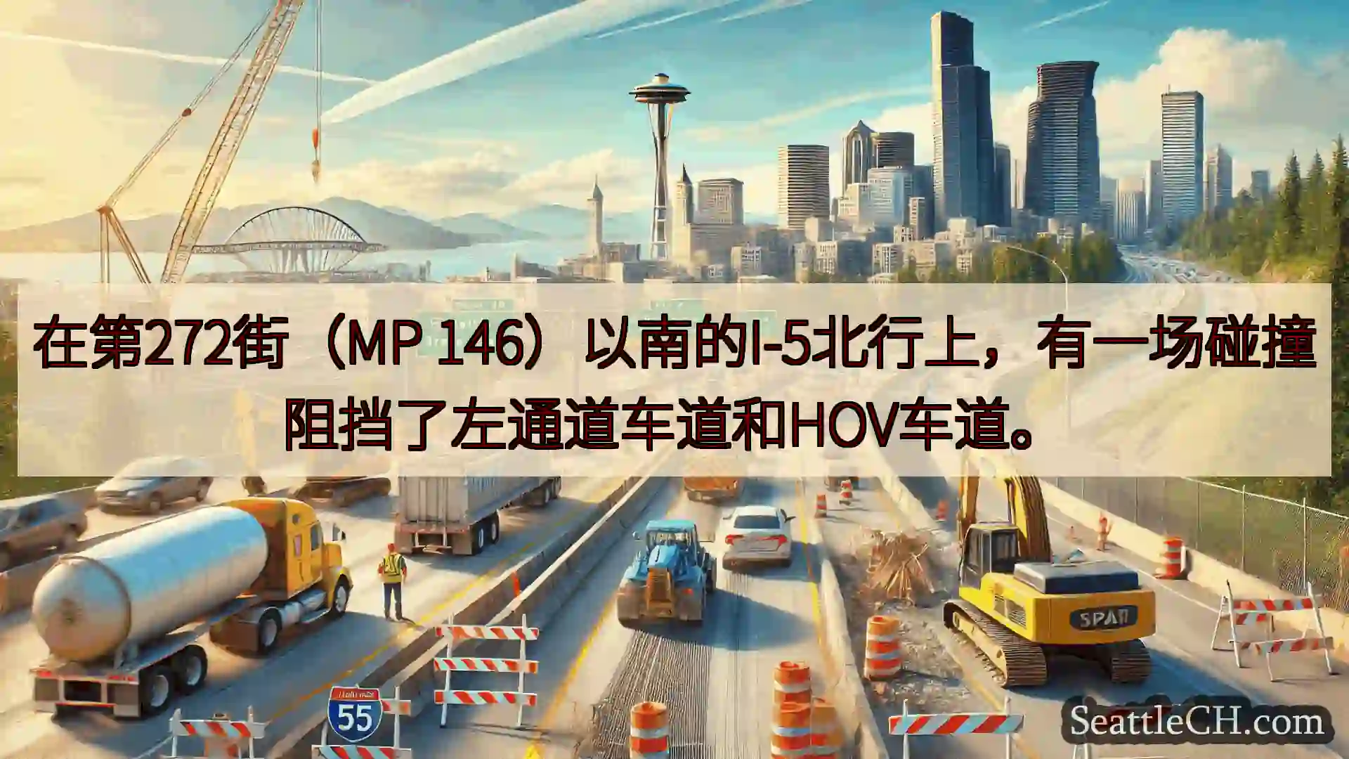 西雅图交通新闻 在第272街（MP