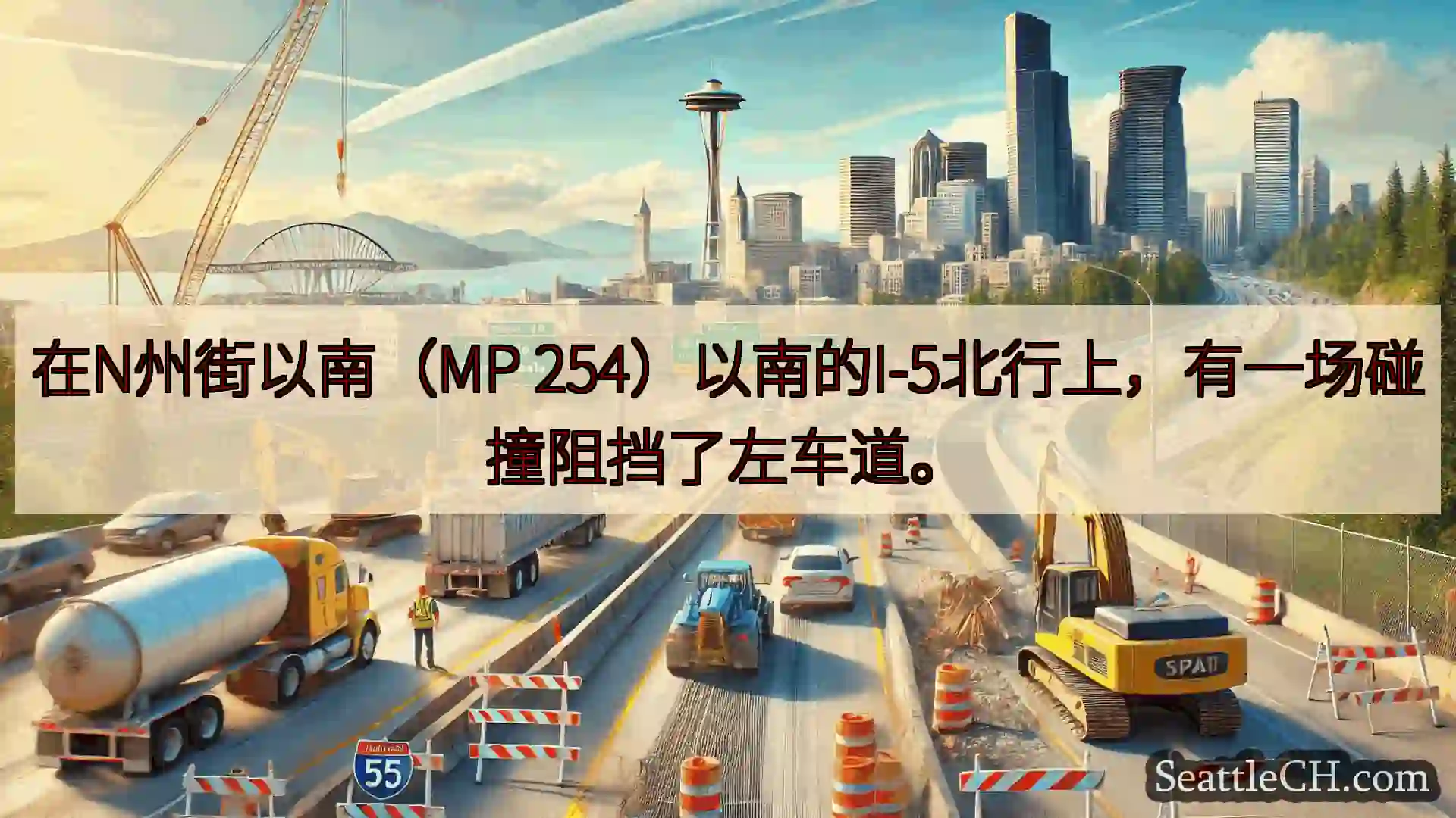 西雅图交通新闻 在N州街以南（MP