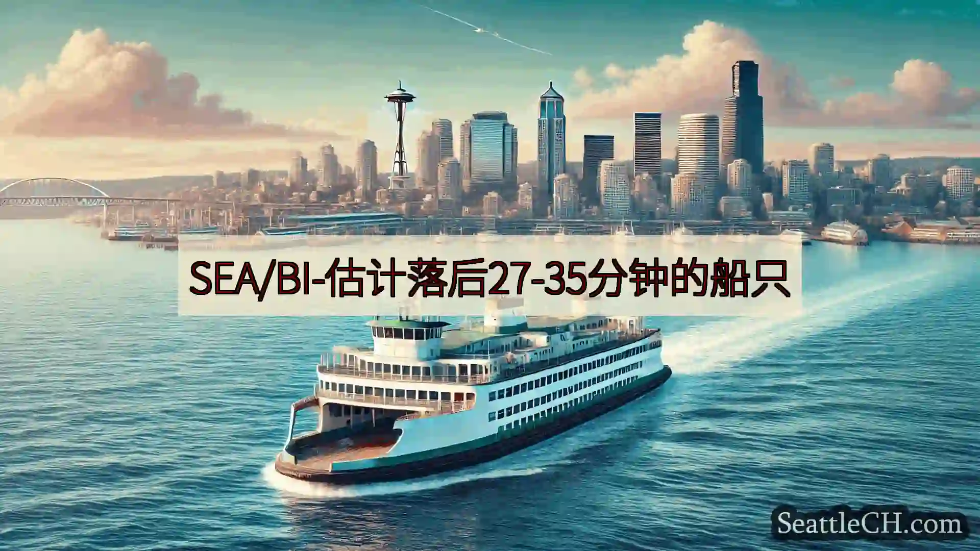 西雅图渡轮新闻 SEA/BI-估计落后27-35分钟的船只