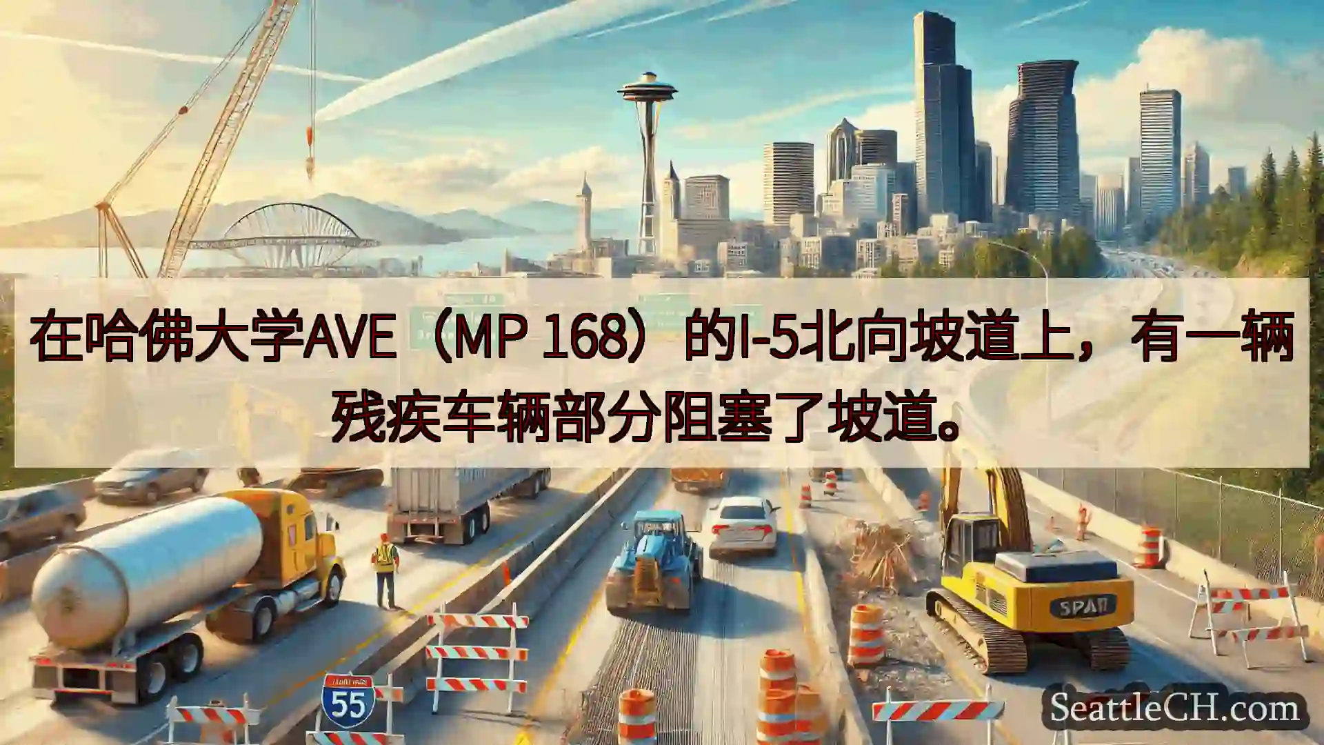 西雅图交通新闻 在哈佛大学AVE（MP