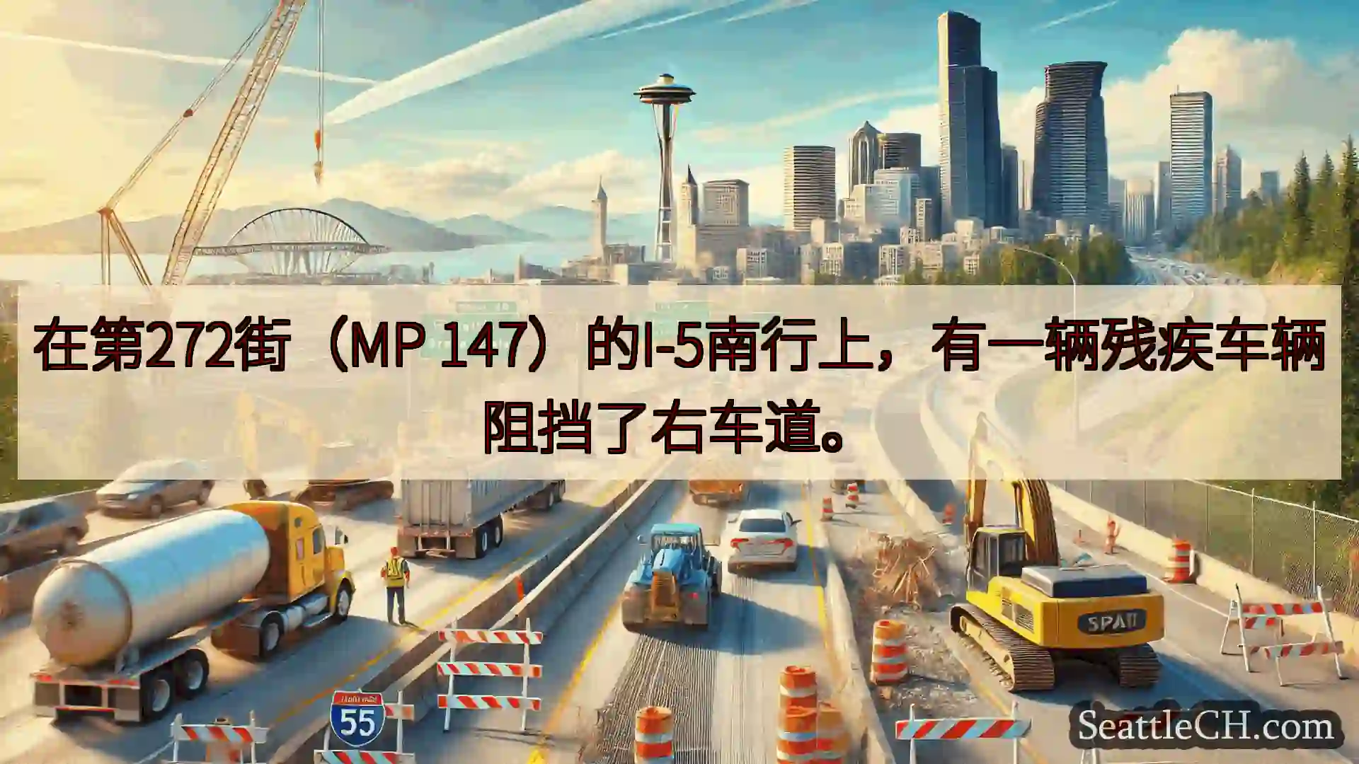 西雅图交通新闻 在第272街（MP