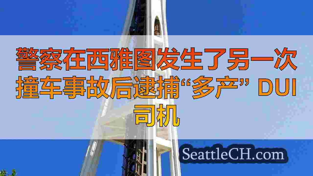 警察在西雅图发生了另一次撞车事故后逮捕“多产” DUI司机