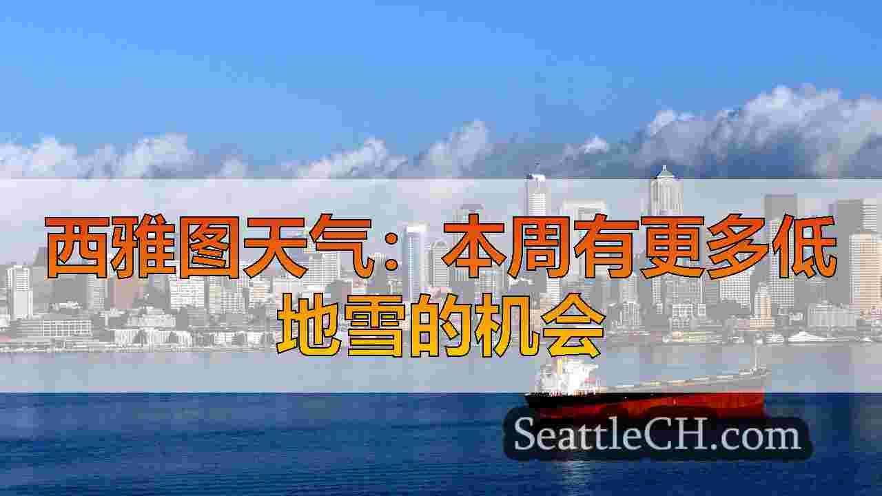 西雅图天气：本周有更多低地雪的机会