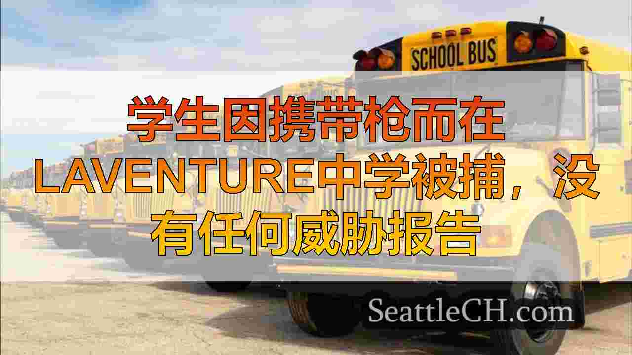 学生因携带枪而在Laventure中学被捕，没有任何威胁报告