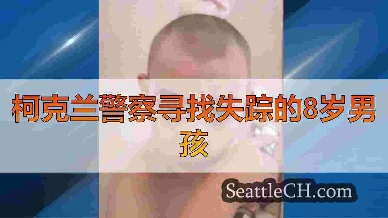 柯克兰警察寻找失踪的8岁男孩