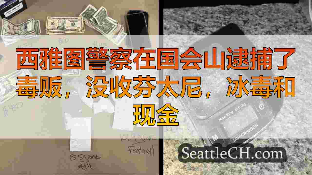 西雅图警察在国会山逮捕了毒贩，没收芬太尼，冰毒和现金
