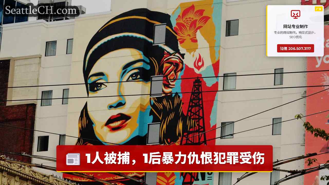 1人被捕，1后暴力仇恨犯罪受伤