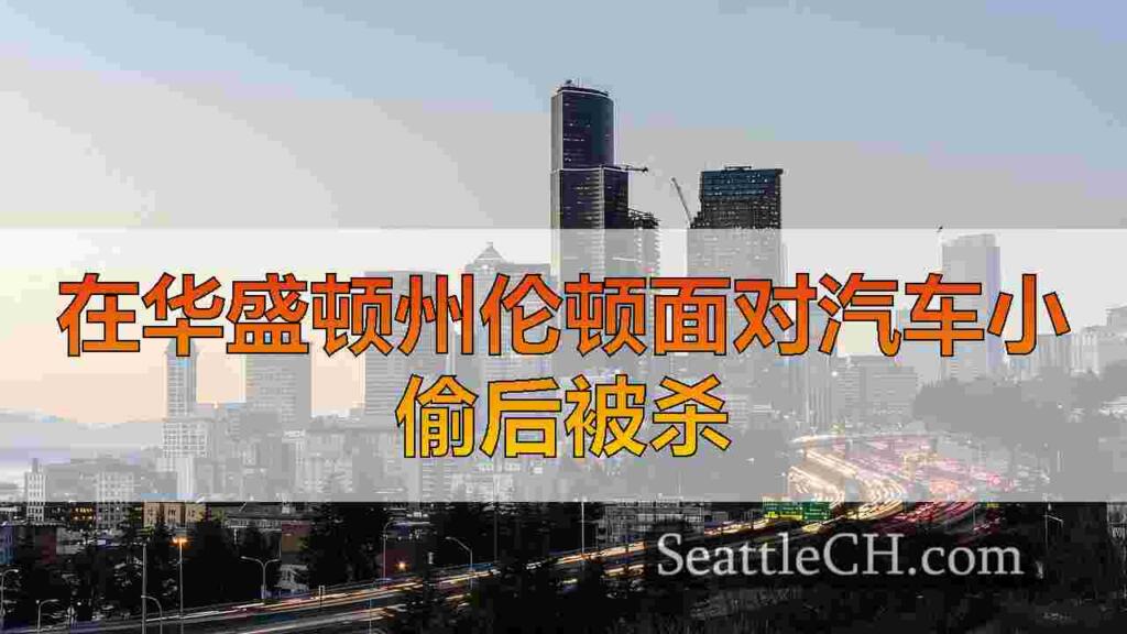 在华盛顿州伦顿面对汽车小偷后被杀