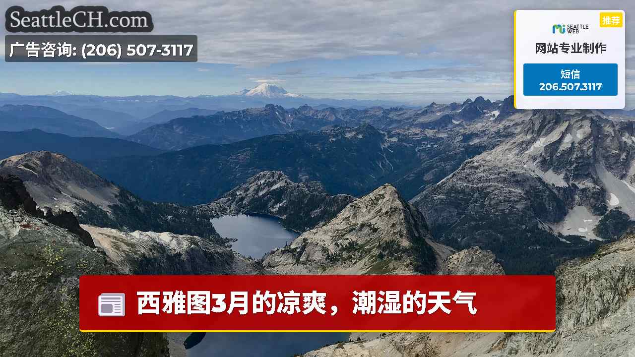 西雅图3月的凉爽，潮湿的天气
