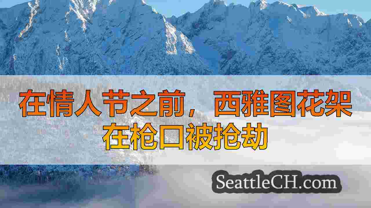 在情人节之前，西雅图花架在枪口被抢劫