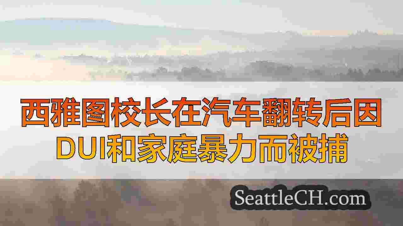 西雅图校长在汽车翻转后因DUI和家庭暴力而被捕