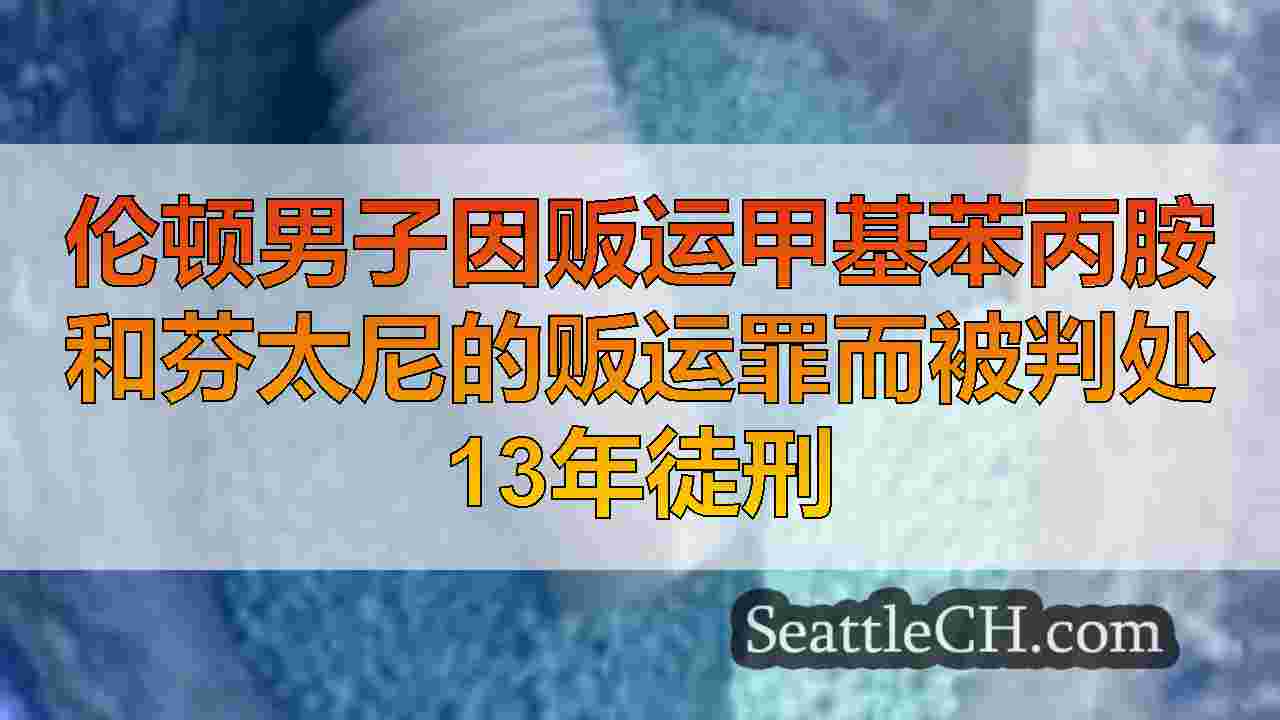 伦顿男子因贩运甲基苯丙胺和芬太尼的贩运罪而被判处13年徒刑