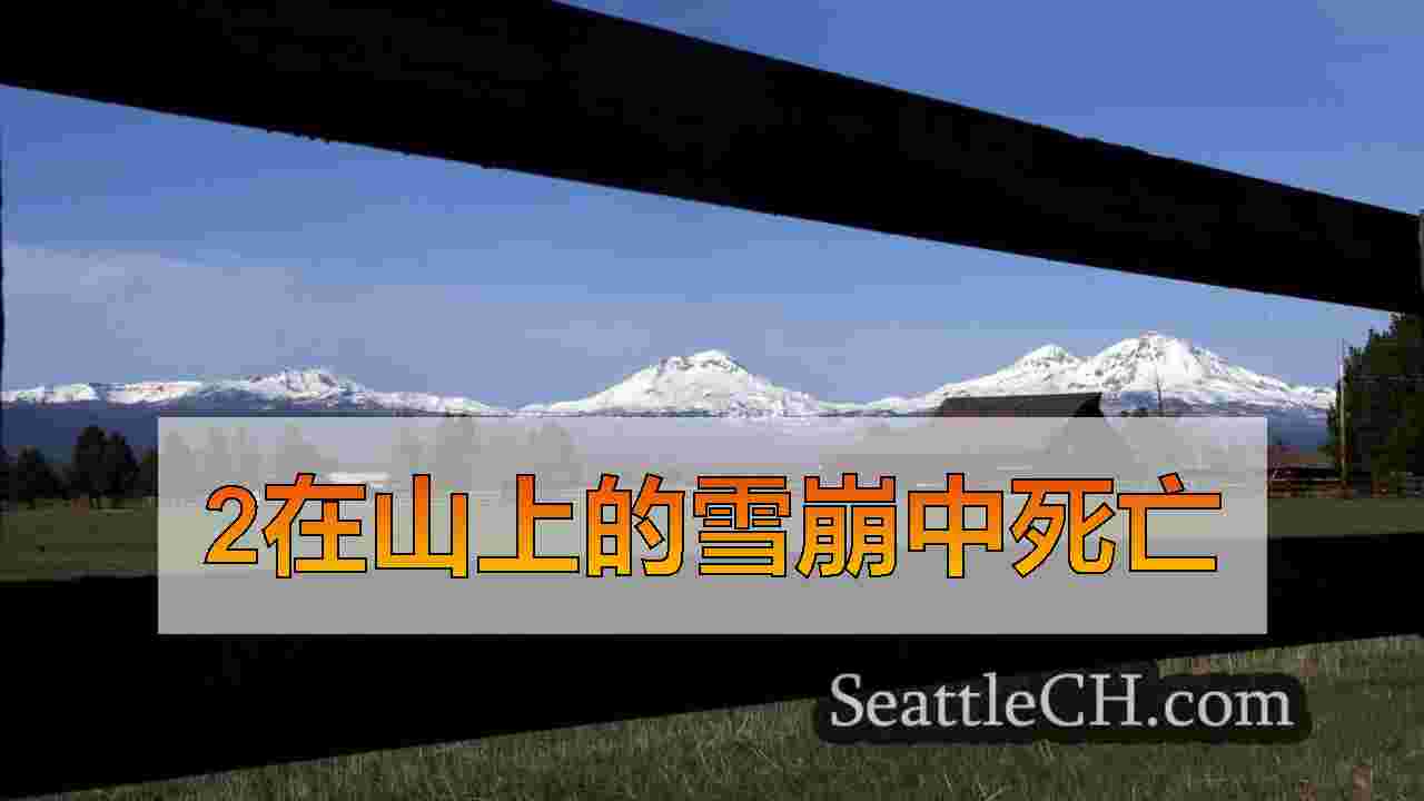 2在山上的雪崩中死亡