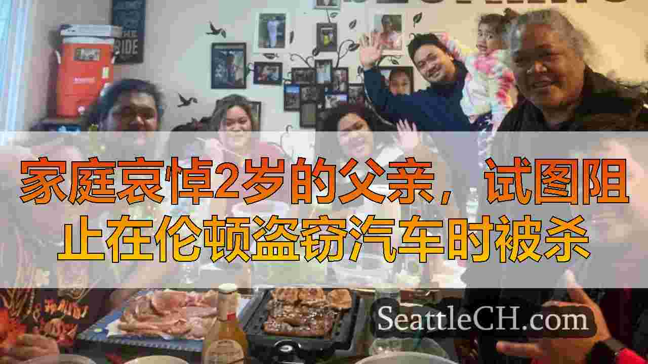 家庭哀悼2岁的父亲，试图阻止在伦顿盗窃汽车时被杀