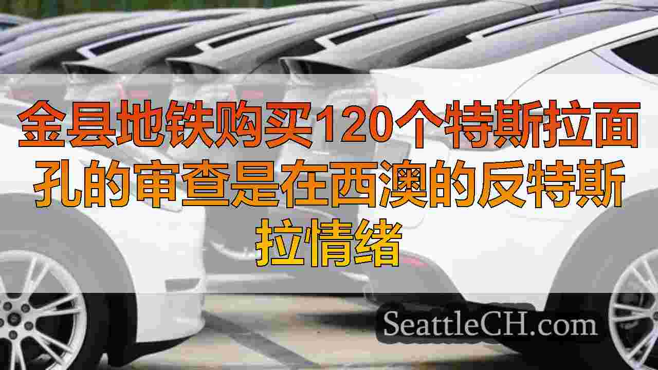 金县地铁购买120个特斯拉面孔的审查是在西澳的反特斯拉情绪
