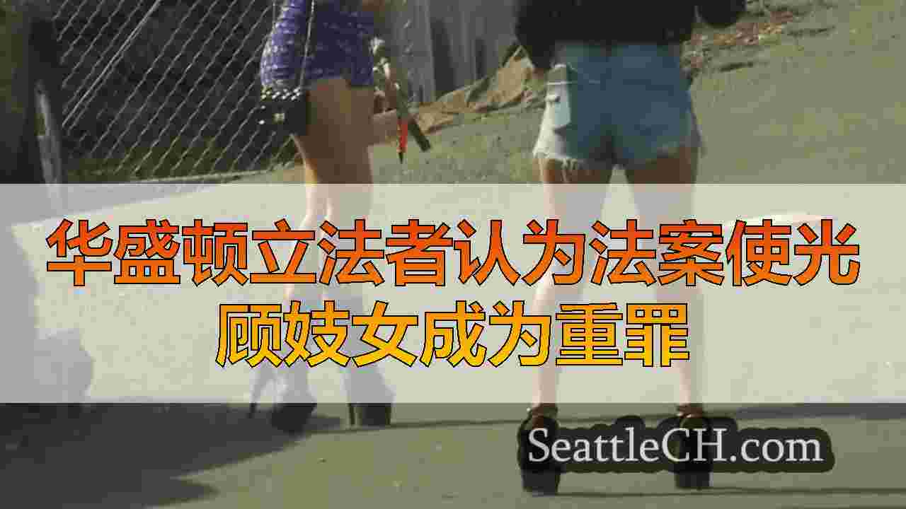 华盛顿立法者认为法案使光顾妓女成为重罪