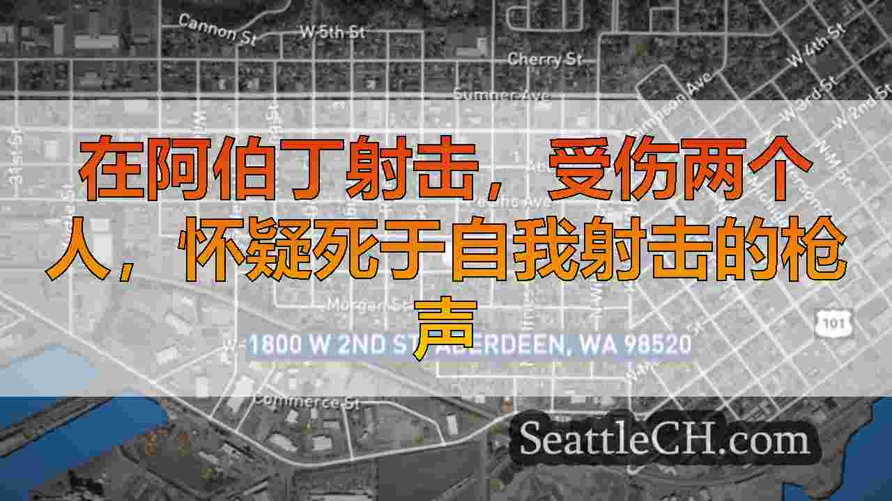在阿伯丁射击，受伤两个人，怀疑死于自我射击的枪声