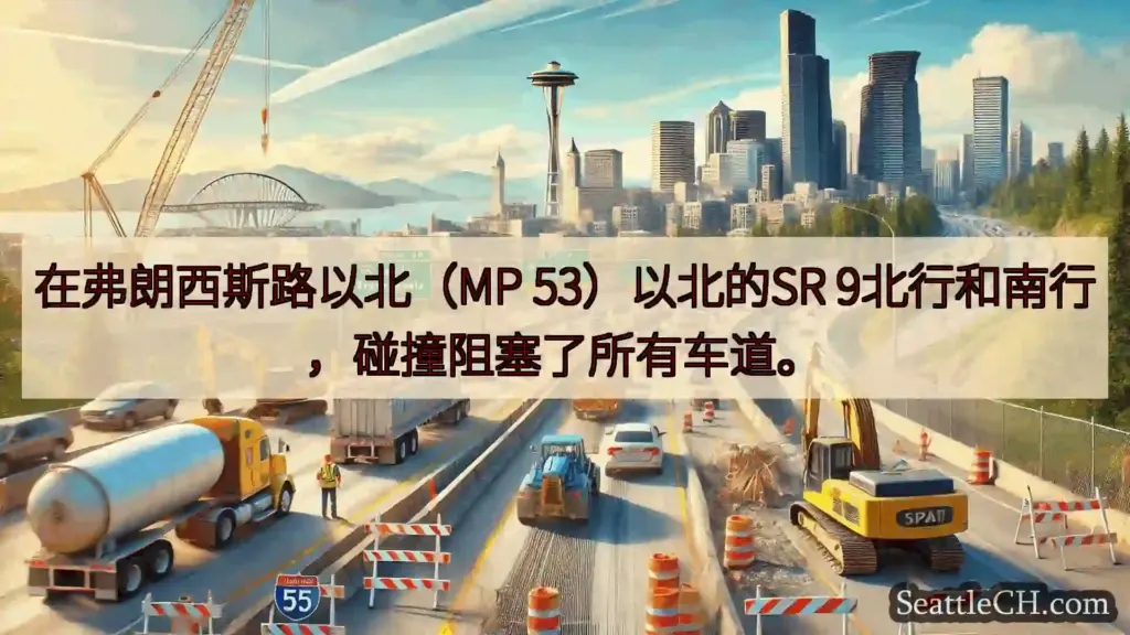 西雅图交通新闻 在弗朗西斯路以北（MP 53）以北的SR