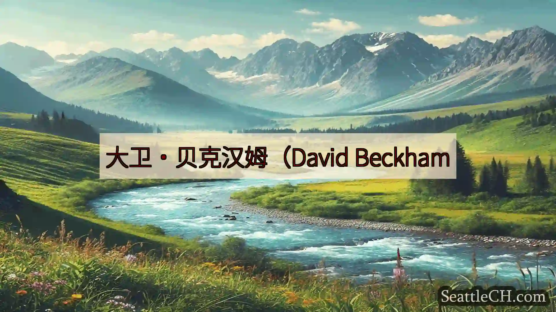 西雅图新闻 大卫·贝克汉姆（David Beckham