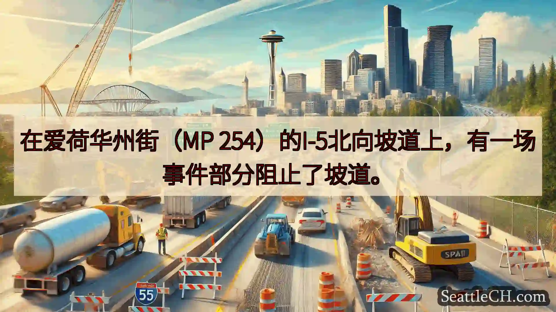 西雅图交通新闻 在爱荷华州街（MP