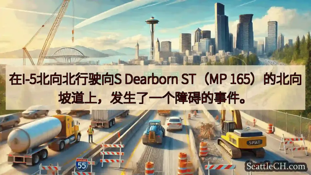 西雅图交通新闻 在I-5北向北行驶向S Dearborn ST（MP