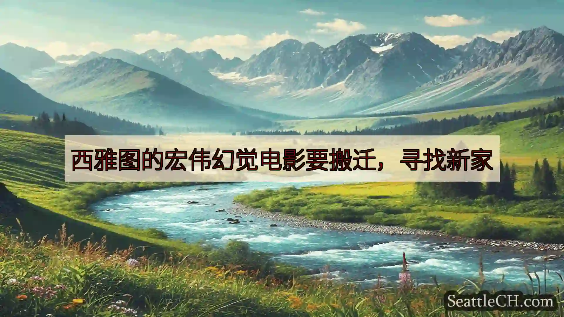 西雅图新闻 西雅图的宏伟幻觉电影要搬迁，寻找新家