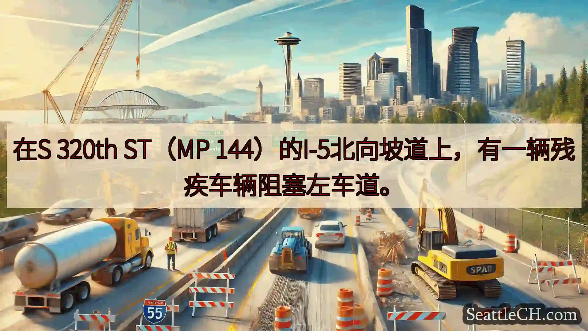 西雅图交通新闻 在S 320th ST（MP