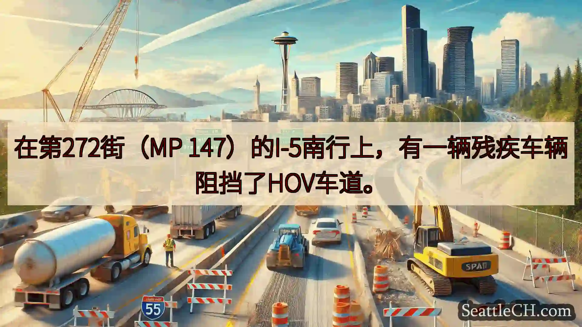 西雅图交通新闻 在第272街（MP