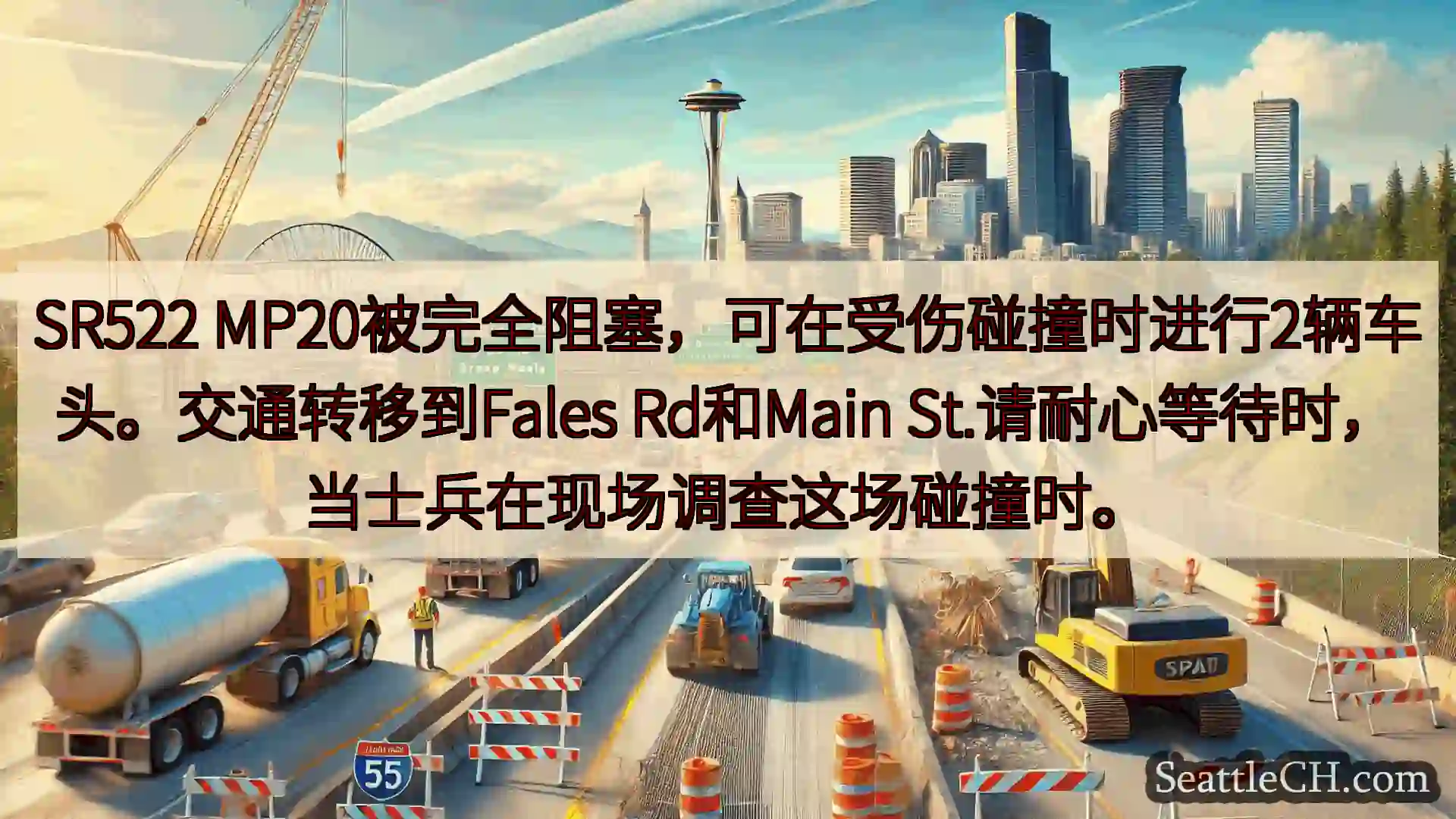 西雅图交通新闻 SR522