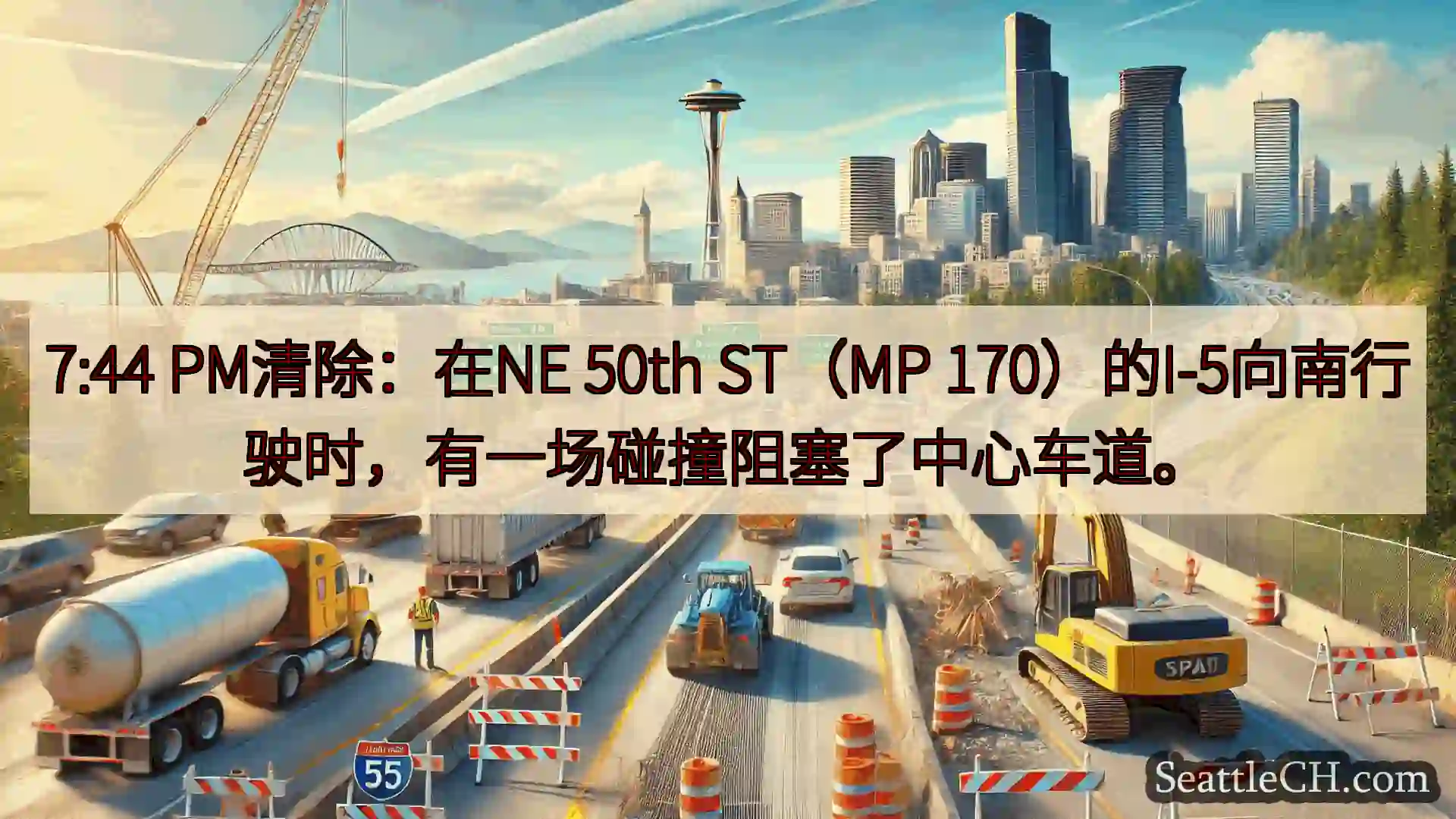 7:44 PM清除：在NE 50th ST（MP
