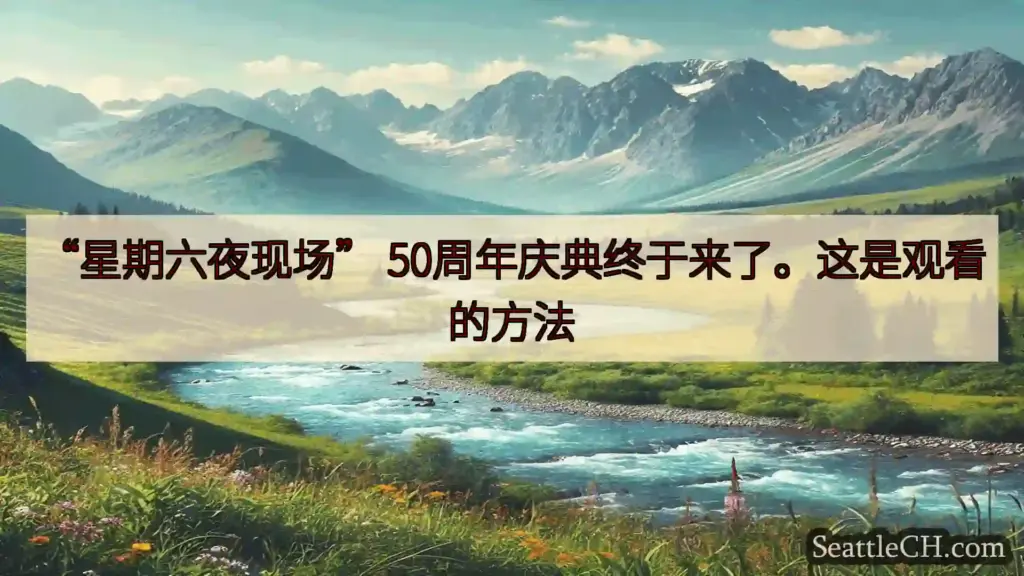 “星期六夜现场” 50周年庆典终于来了。这是观看的方法