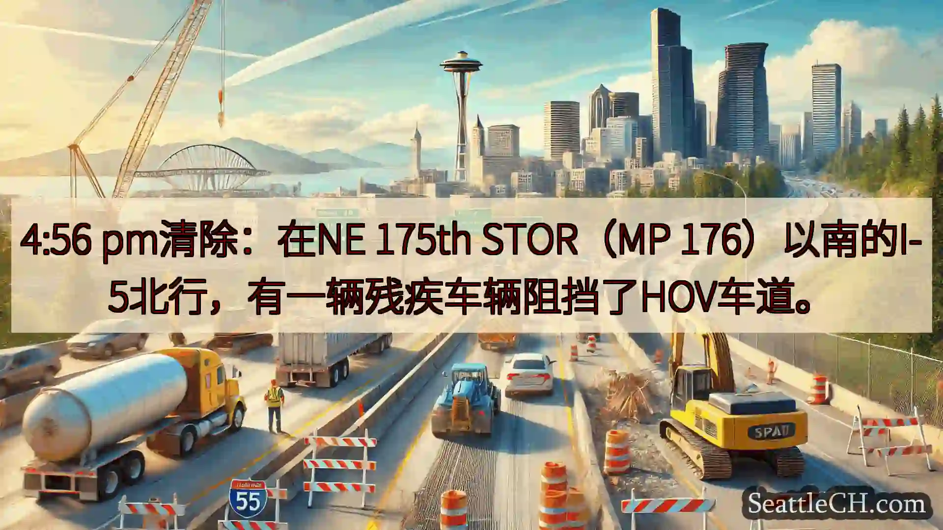 4:56 pm清除：在NE 175th STOR（MP