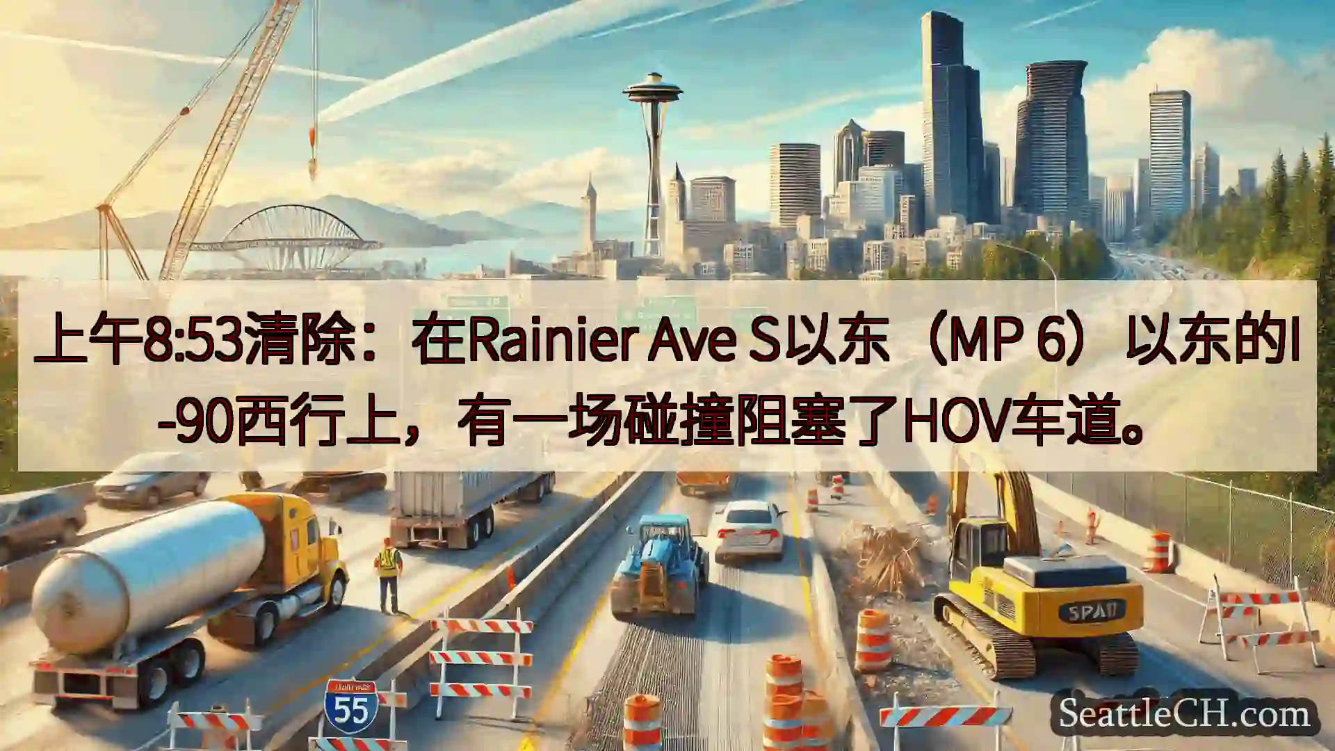 上午8:53清除：在Rainier Ave S以东（MP
