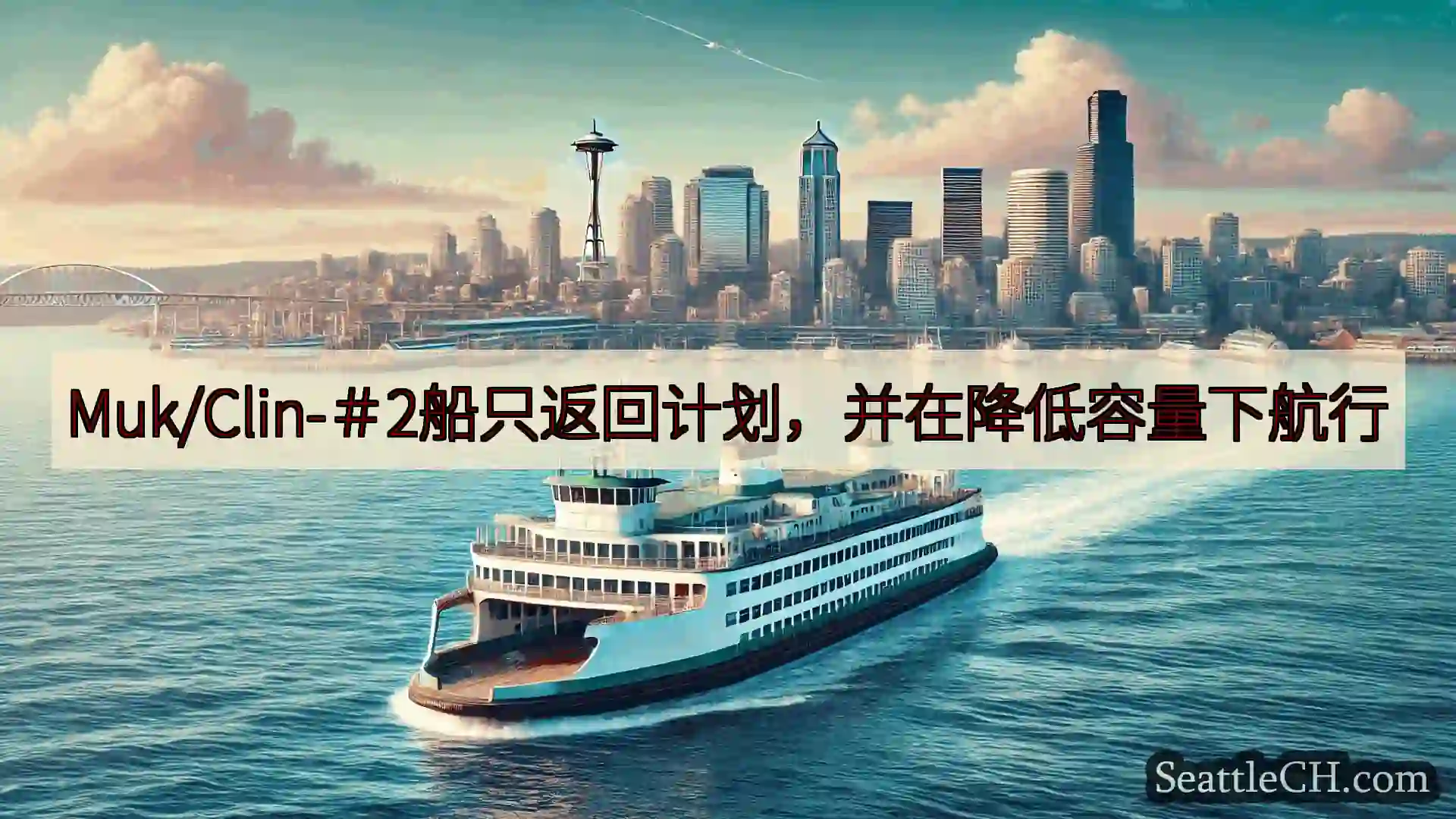 Muk/Clin-＃2船只返回计划，并在降低容量下航行https://wsdot.com/ferri