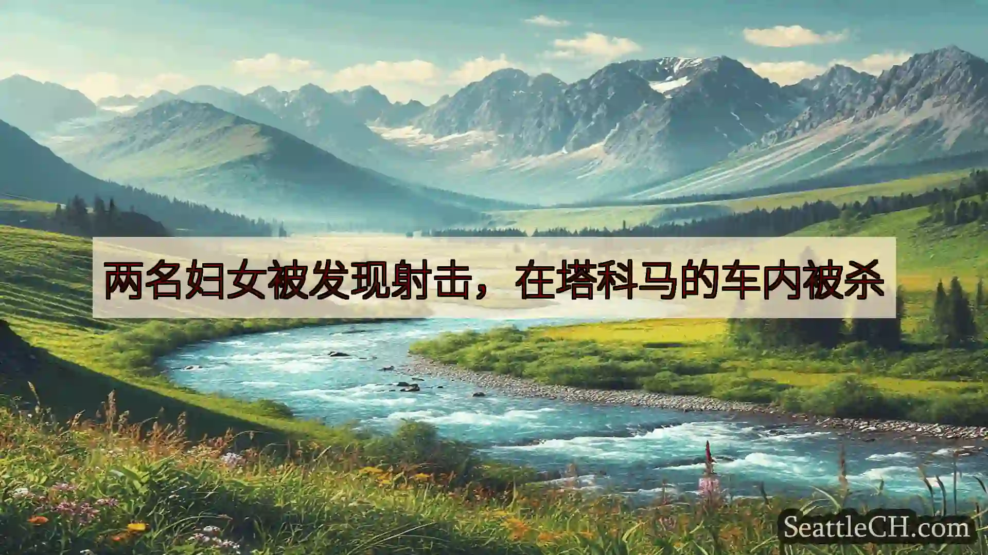 两名妇女被发现射击，在塔科马的车内被杀