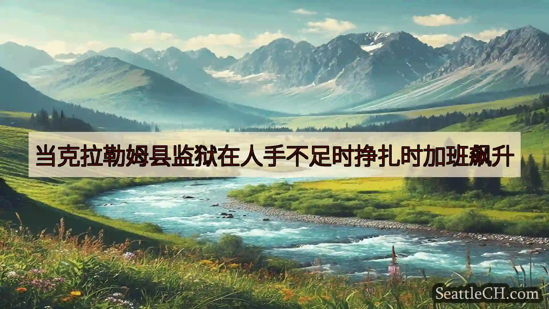 当克拉勒姆县监狱在人手不足时挣扎时加班飙升