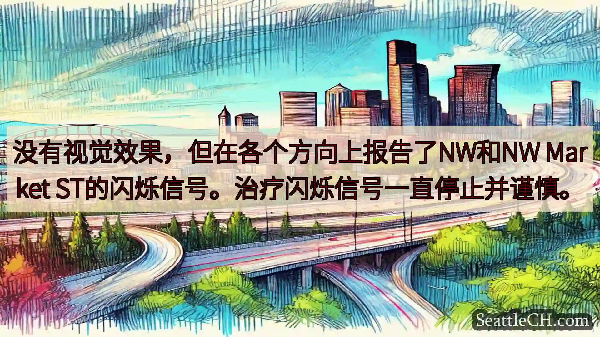 没有视觉效果，但在各个方向上报告了NW和NW Market