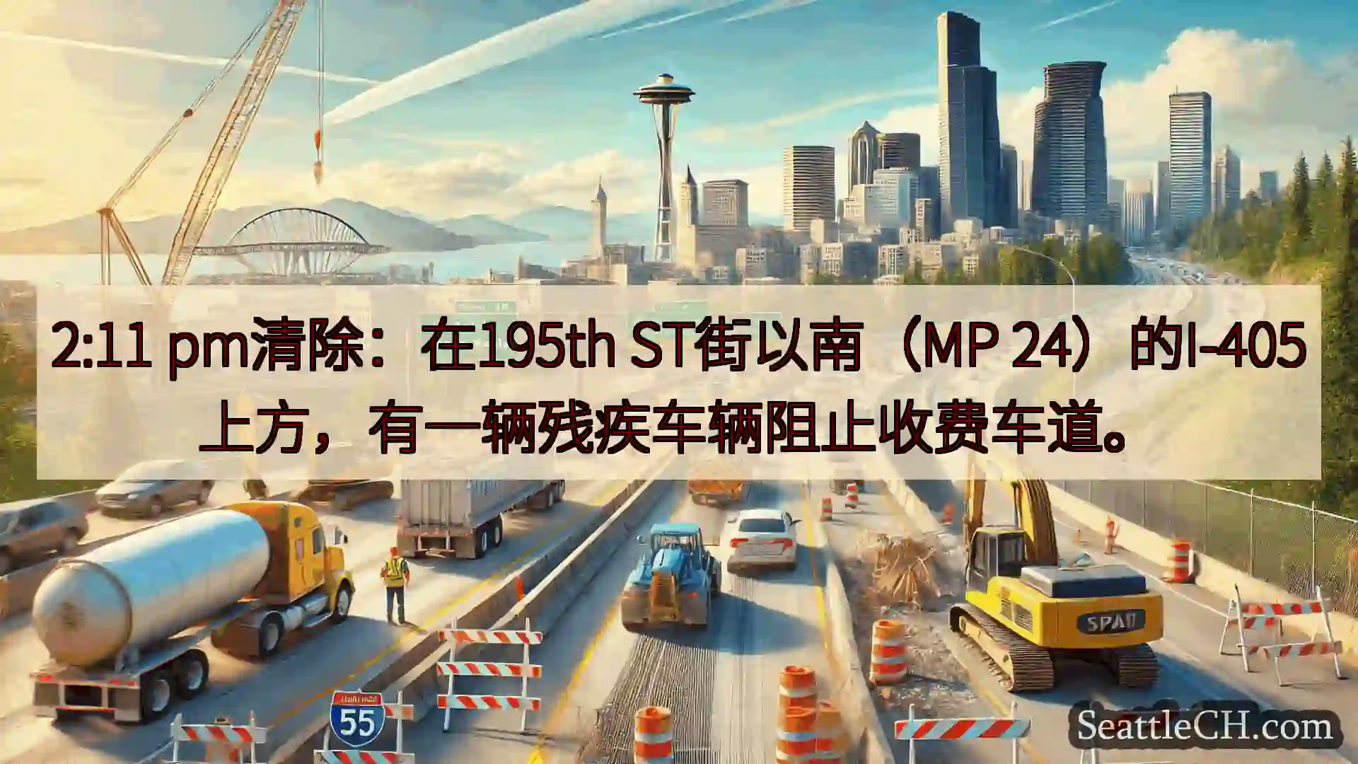 2:11 pm清除：在195th ST街以南（MP
