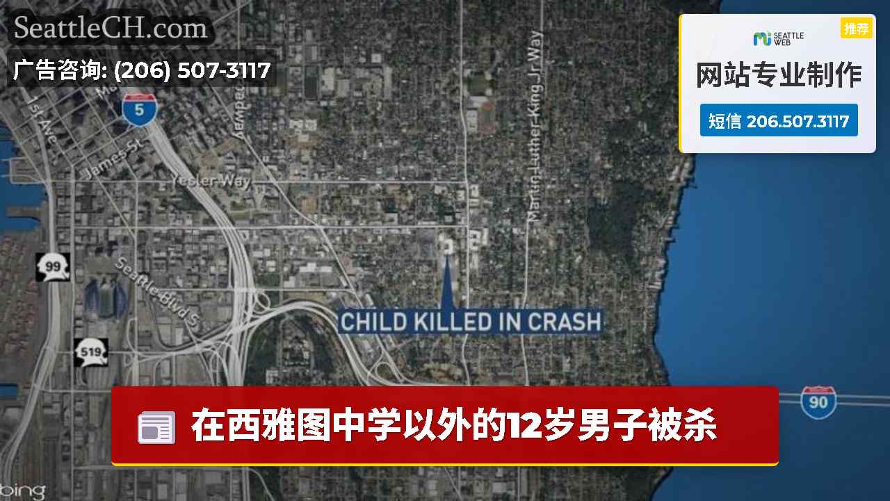 在西雅图中学以外的12岁男子被杀