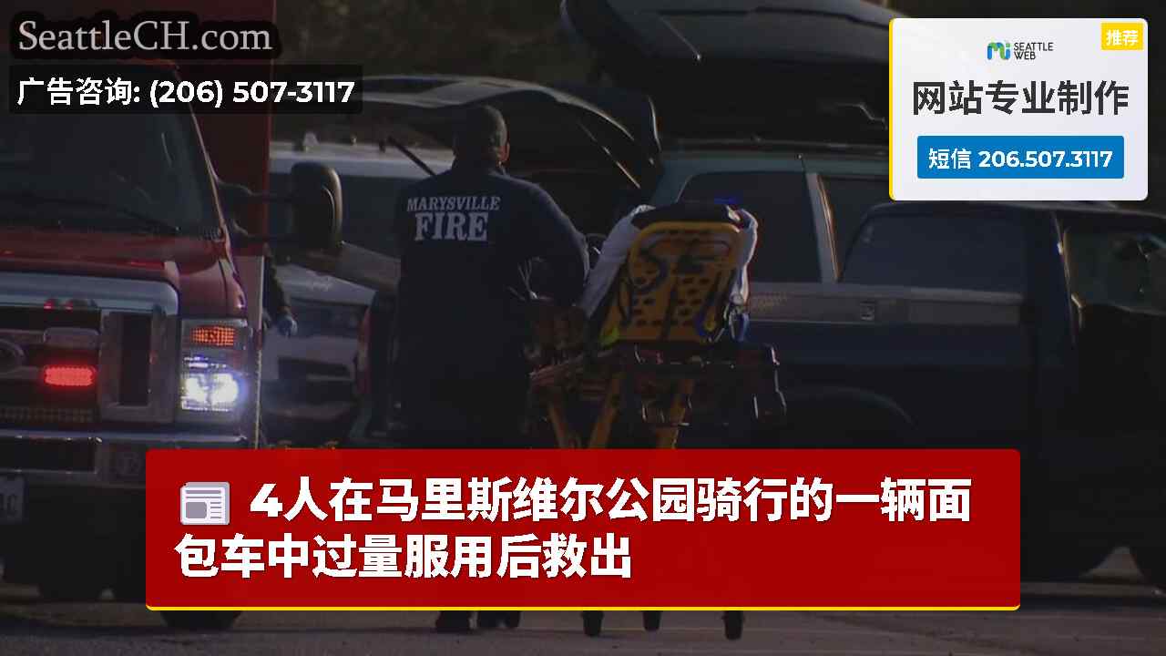 4人在马里斯维尔公园骑行的一辆面包车中过量服用后救出