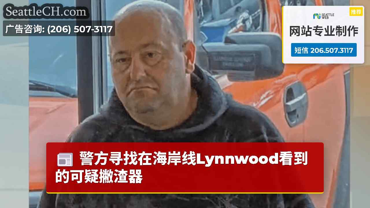 警方寻找在海岸线Lynnwood看到的可疑撇渣器
