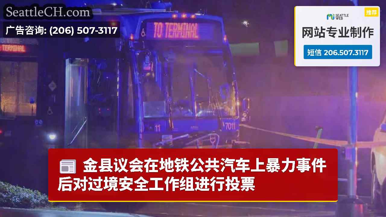 金县议会在地铁公共汽车上暴力事件后对过境安全工作组进行投票