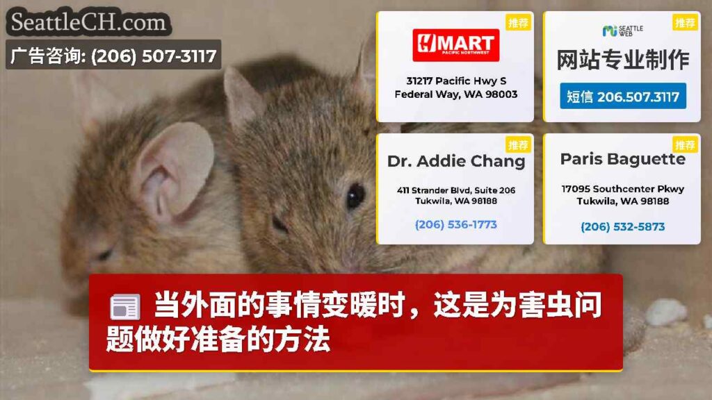 当外面的事情变暖时，这是为害虫问题做好准备的方法