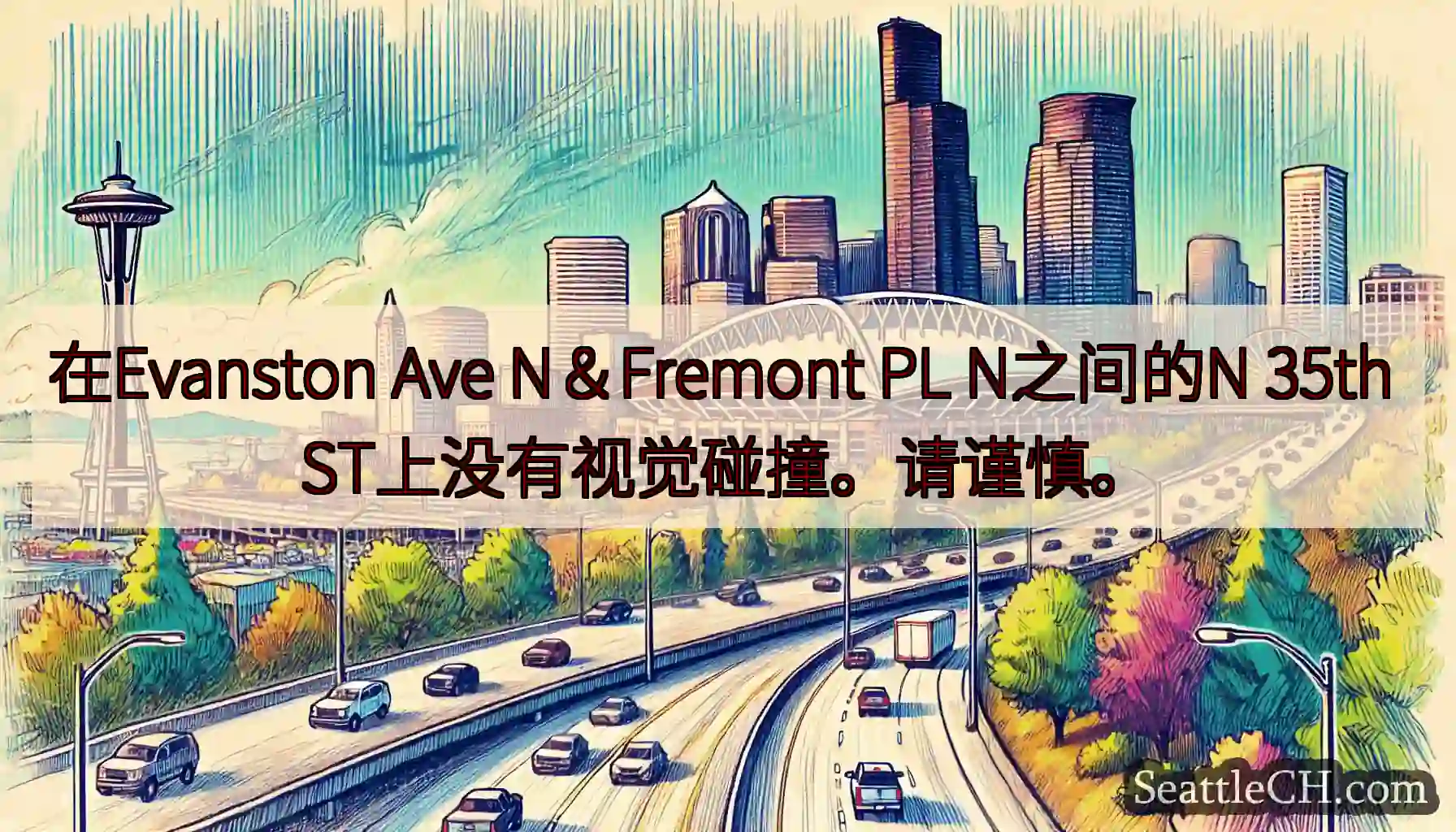 在Evanston Ave N＆Fremont PL N之间的N 35th
