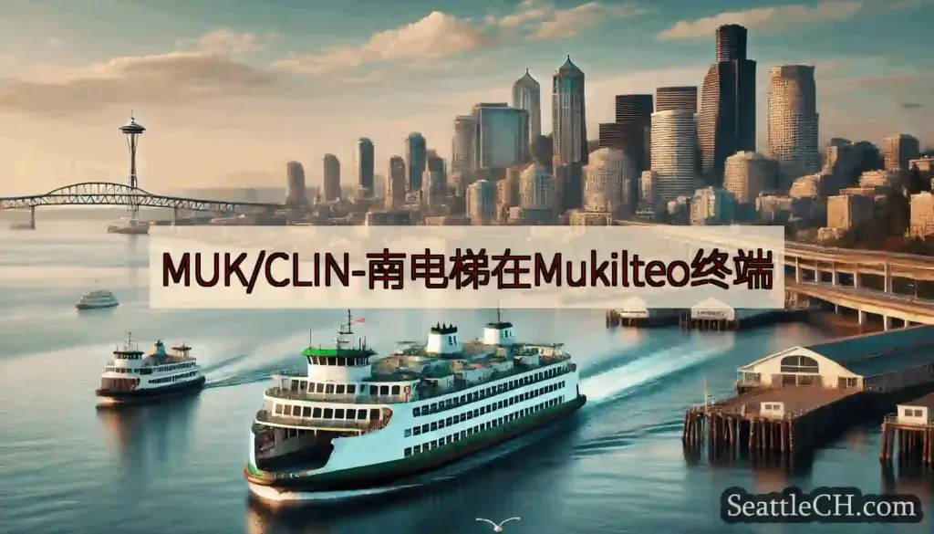 MUK/CLIN-南电梯在Mukilteo终端https://wsdot.com/ferries/s
