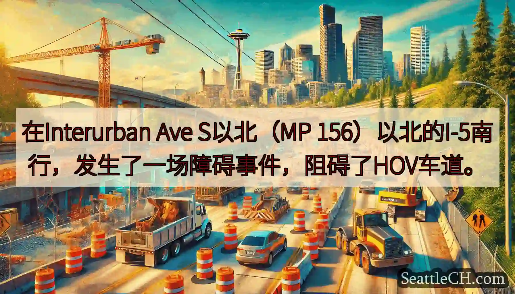 在Interurban Ave S以北（MP