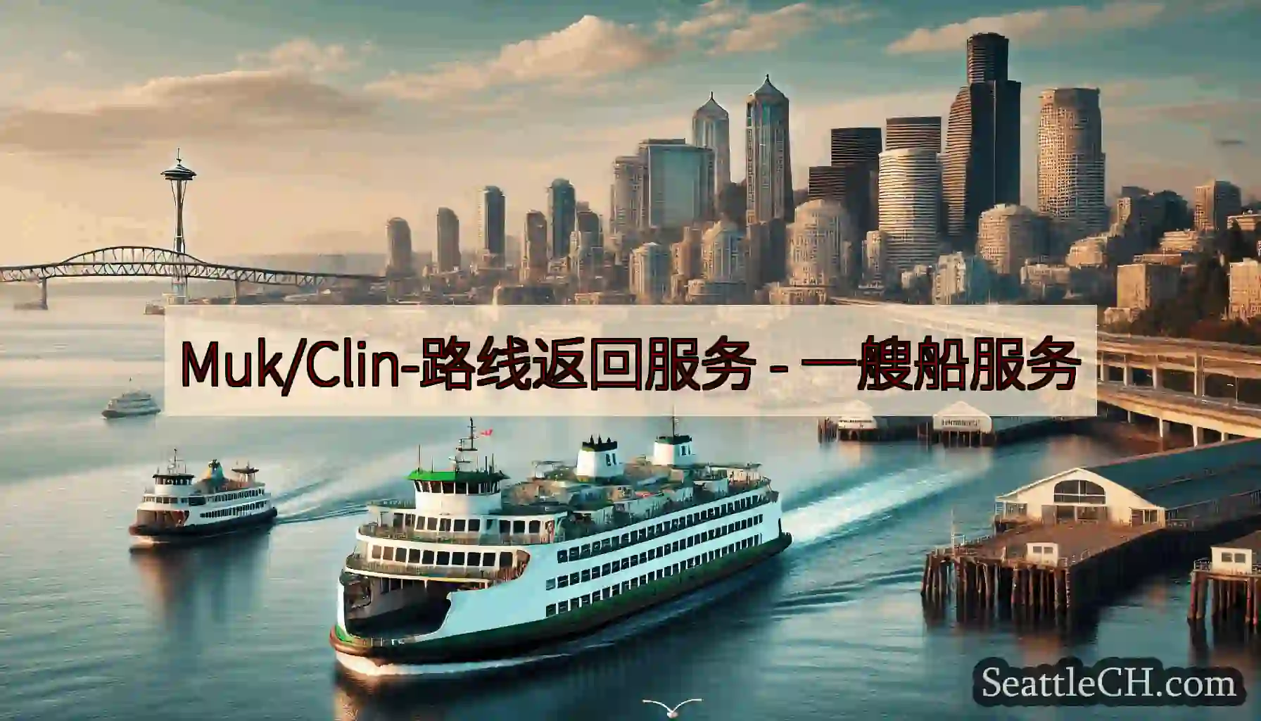 Muk/Clin-路线返回服务 - 一艘船服务