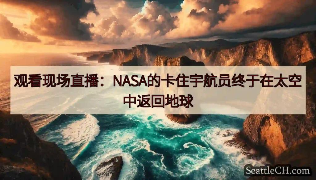 观看现场直播：NASA的卡住宇航员终于在太空中返回地球